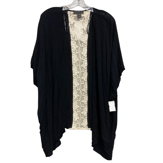 Cardigan By Forever 21 In Black, Size:2X