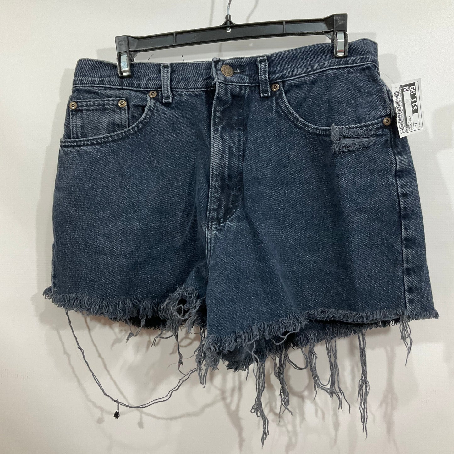 SHORTS by LEE In BLACK DENIM, Size: 8