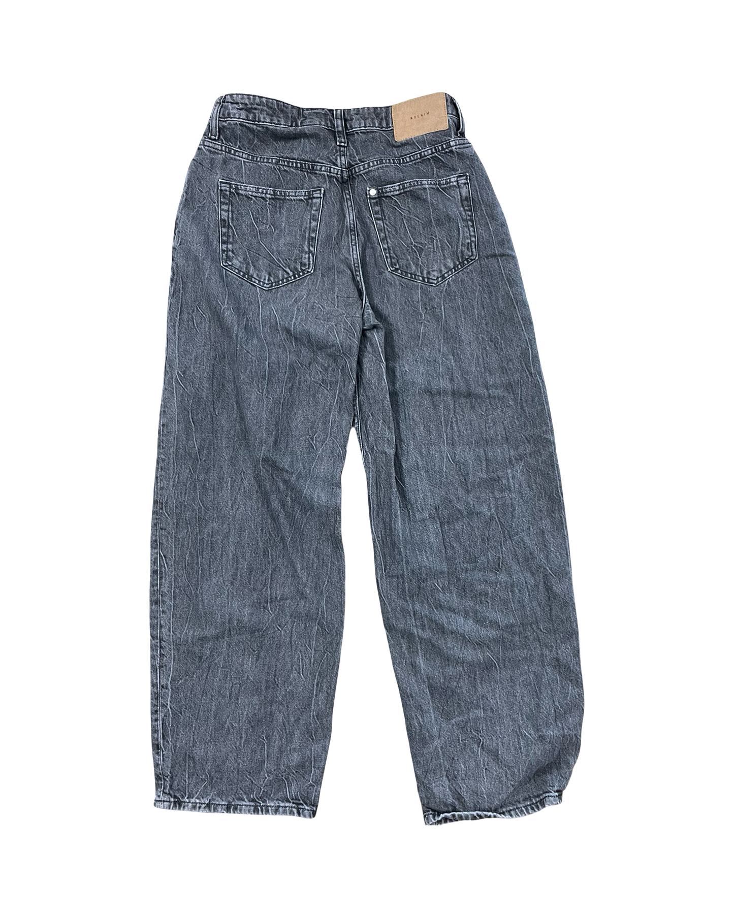 Jeans Straight By Clothes Mentor In Grey, Size:6