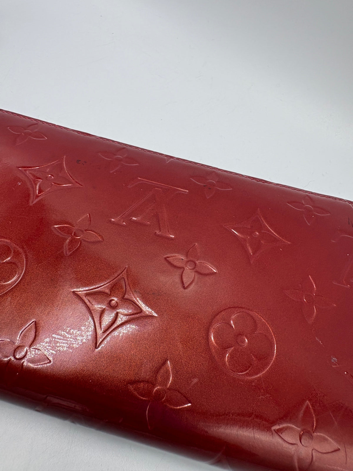 Louis Vuitton Zippy Vernis Monogram Luxury Wallet