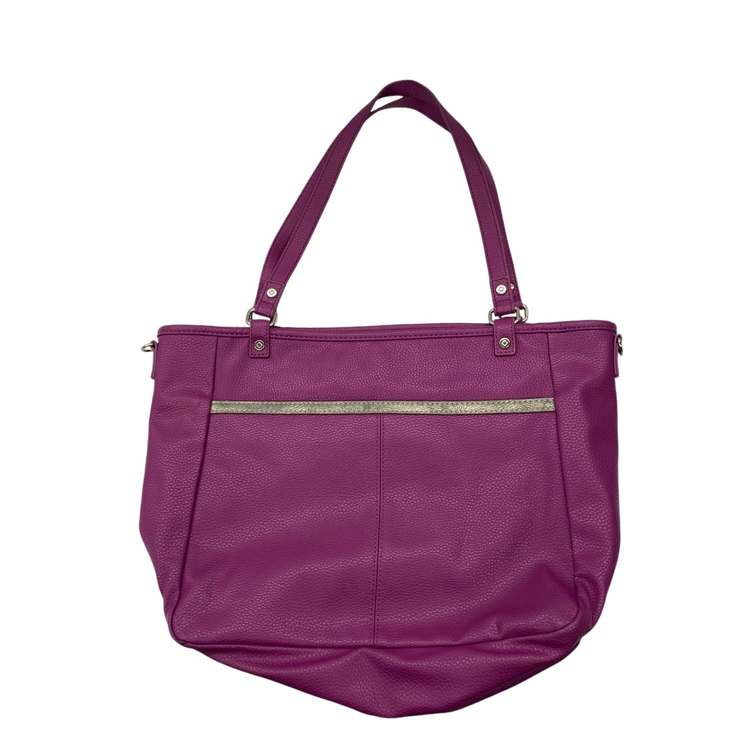 PURPLE HANDBAG by JEWELL Size:LARGE