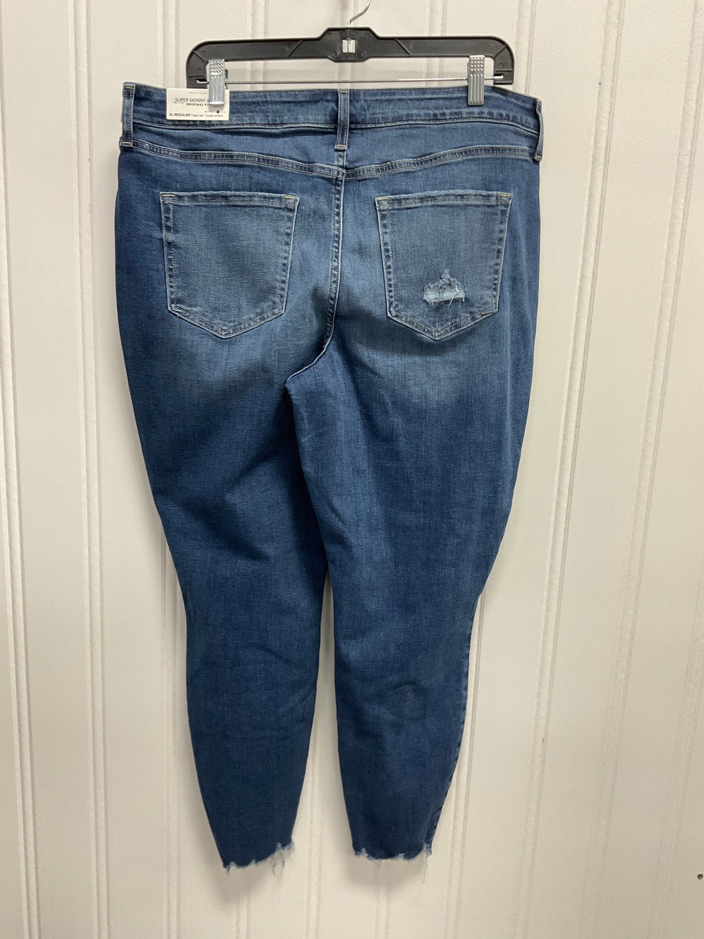 Jeans Skinny By Maurices In Blue Denim, Size:Xl