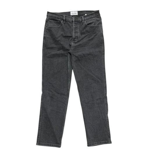 Jeans Straight By Cmc In Black Denim, Size:12