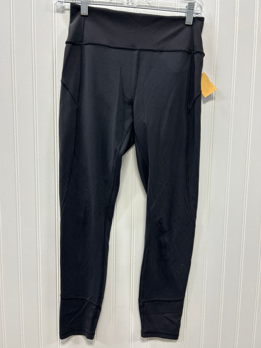 Athletic Leggings By Lululemon In Black, Size:8