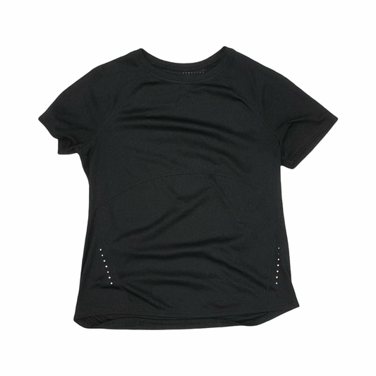 Athletic Top Ss By Avia In Black, Size:M