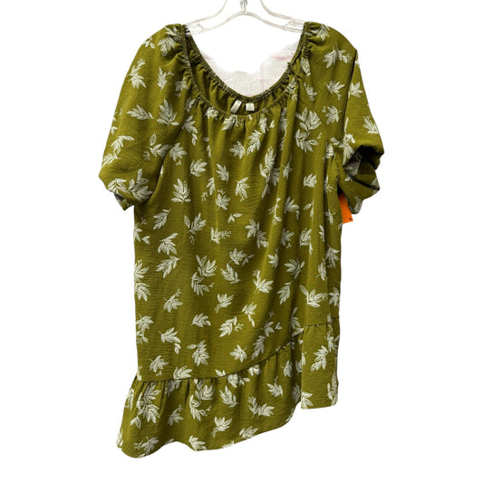 Top Ss By Cato In Green, Size:Xl