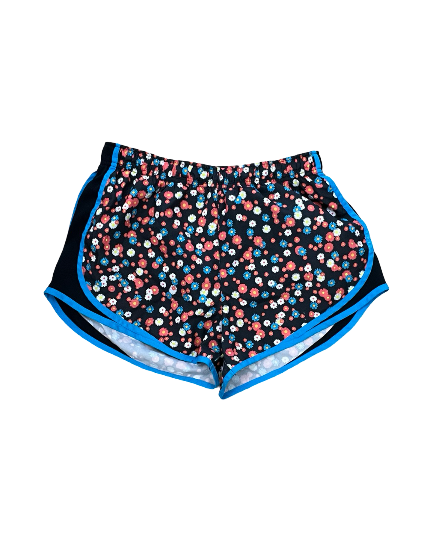 Athletic Shorts By Nike In Floral Print, Size:M