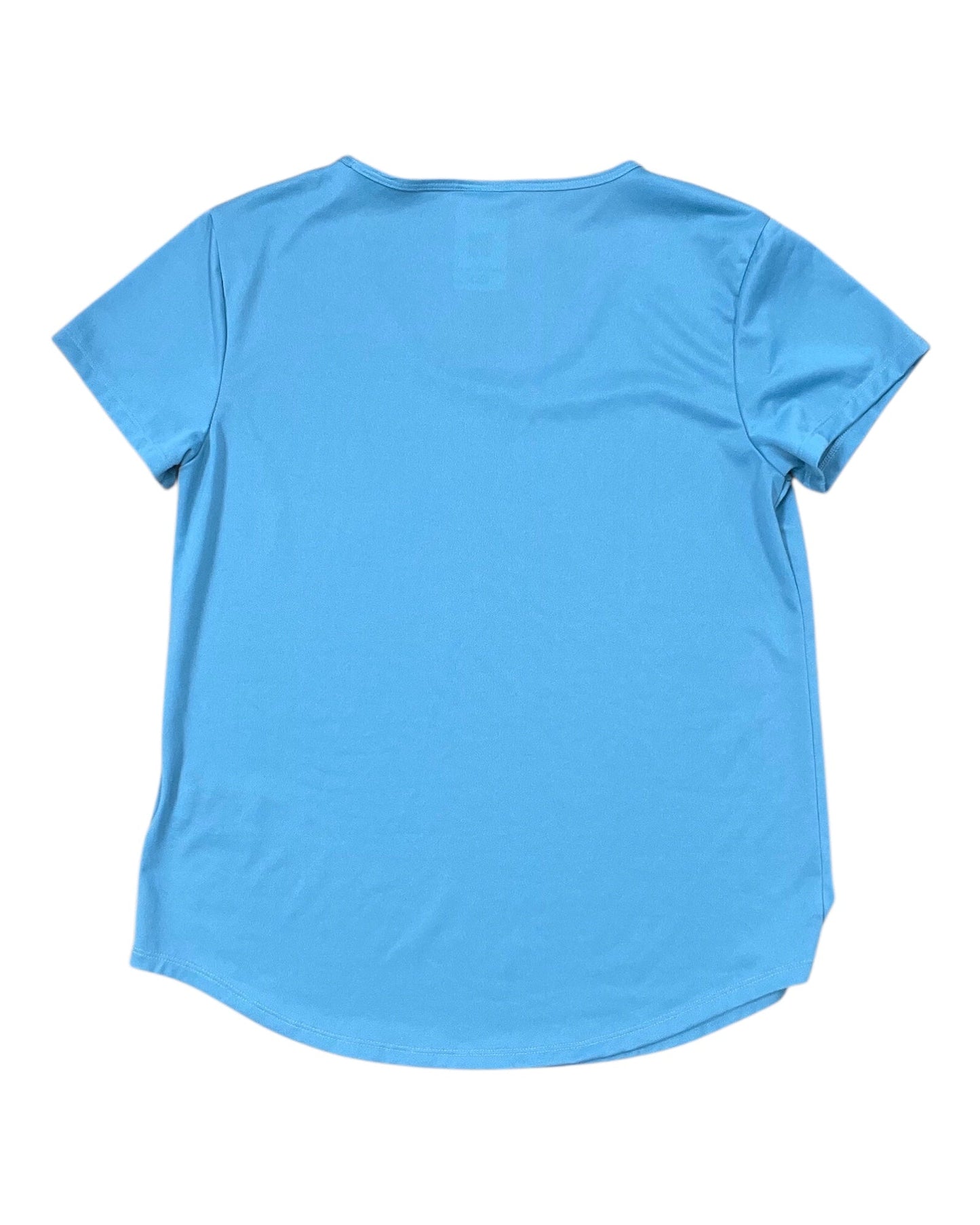 Athletic Top Ss By The North Face In Teal, Size:M