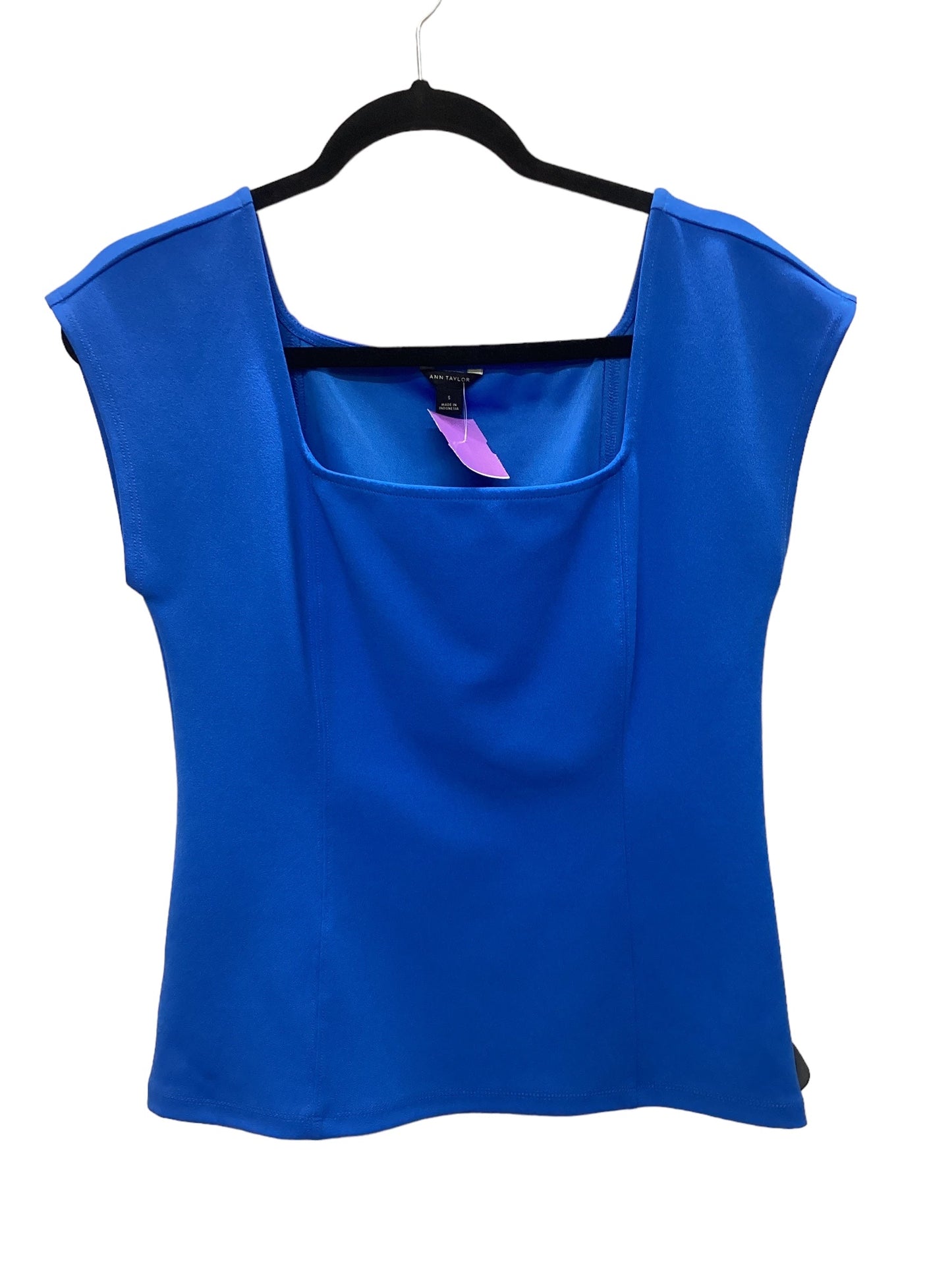 Blue Top Sleeveless Ann Taylor, Size S