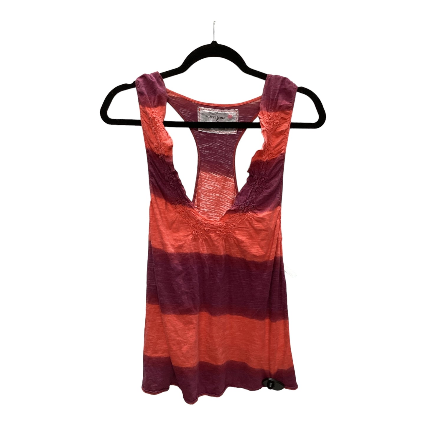 Purple & Red Top Sleeveless Free People, Size L