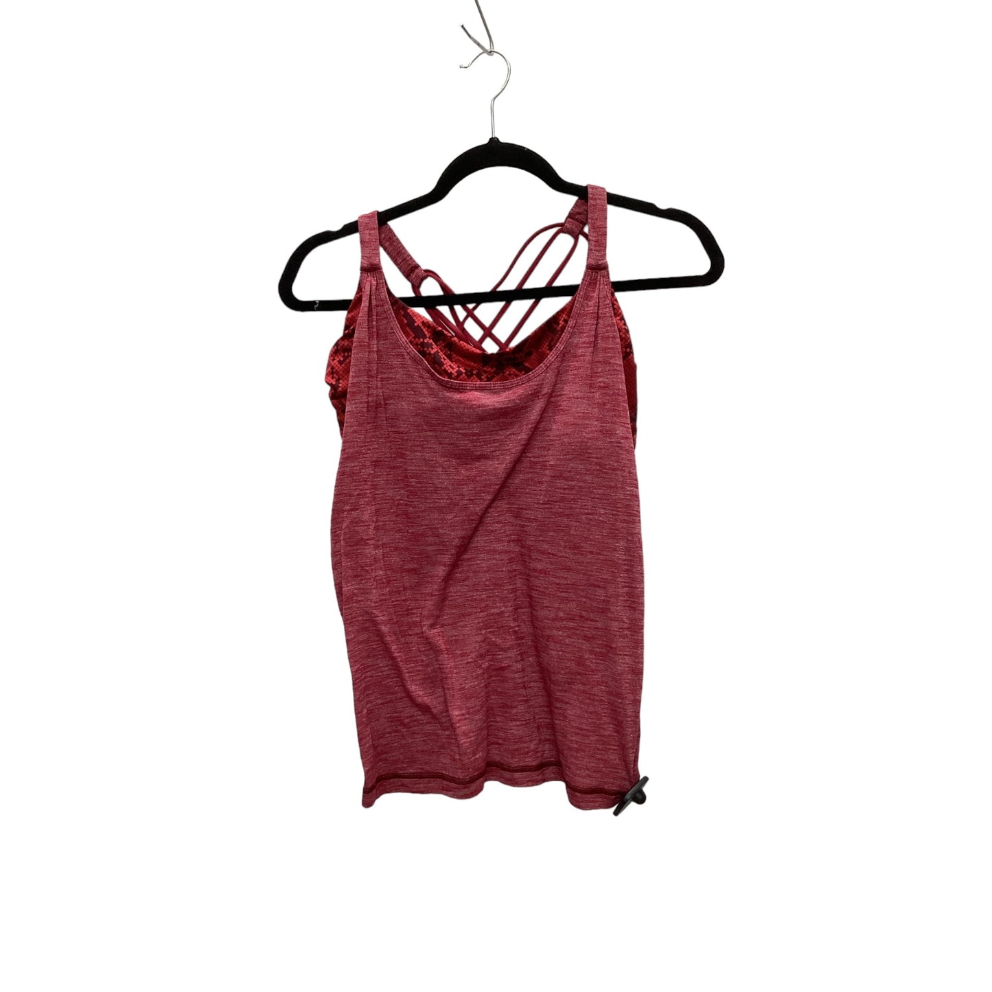 Red Athletic Tank Top Lululemon, Size 8