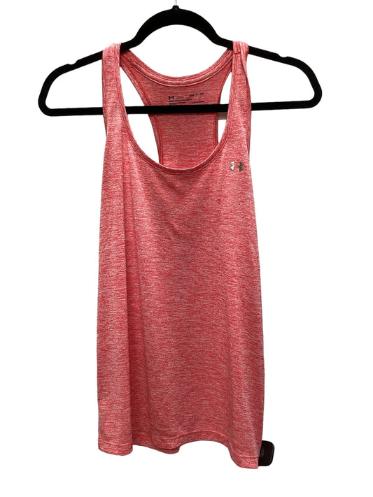 Coral Athletic Tank Top Under Armour, Size S