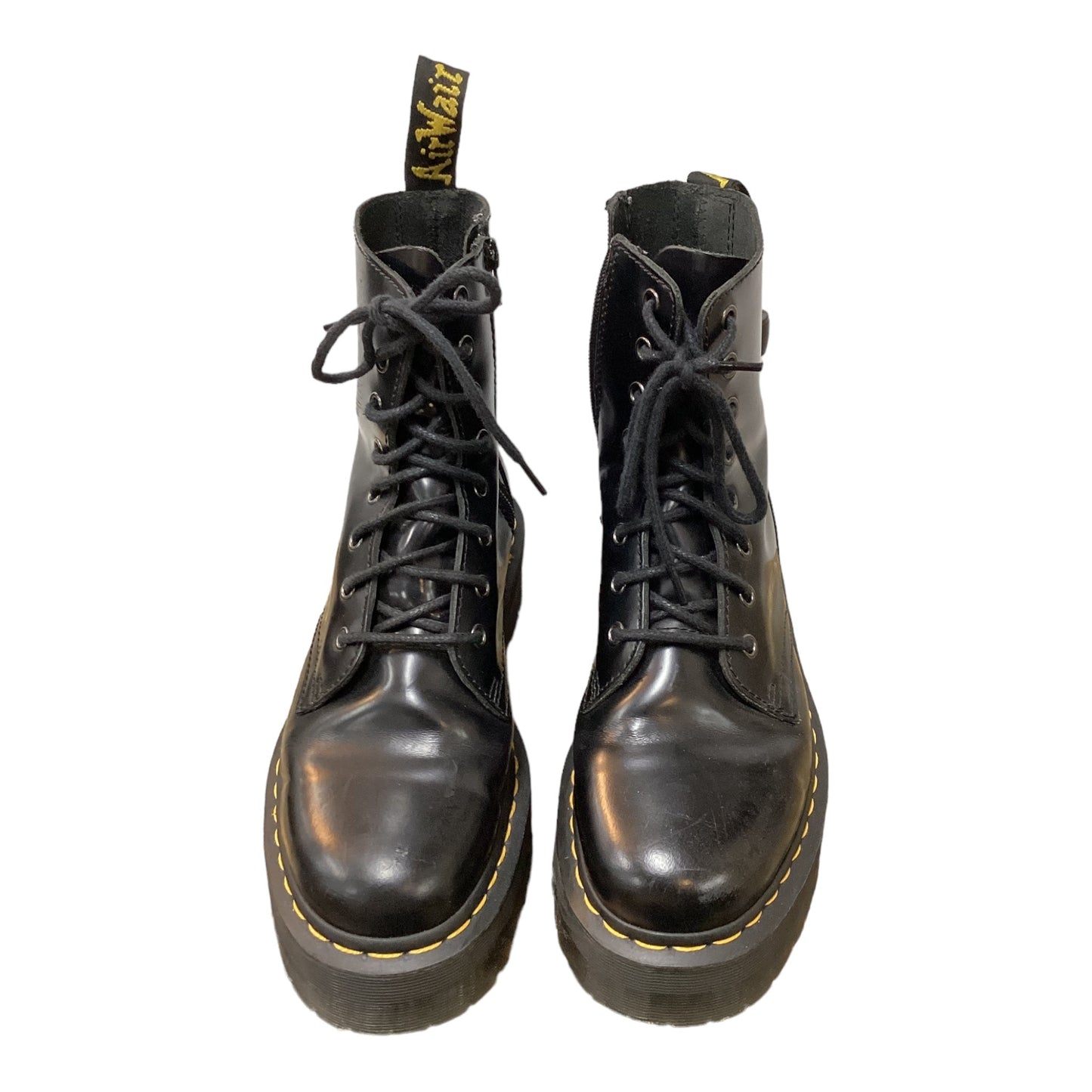 Black Boots Combat Dr Martens, Size 9