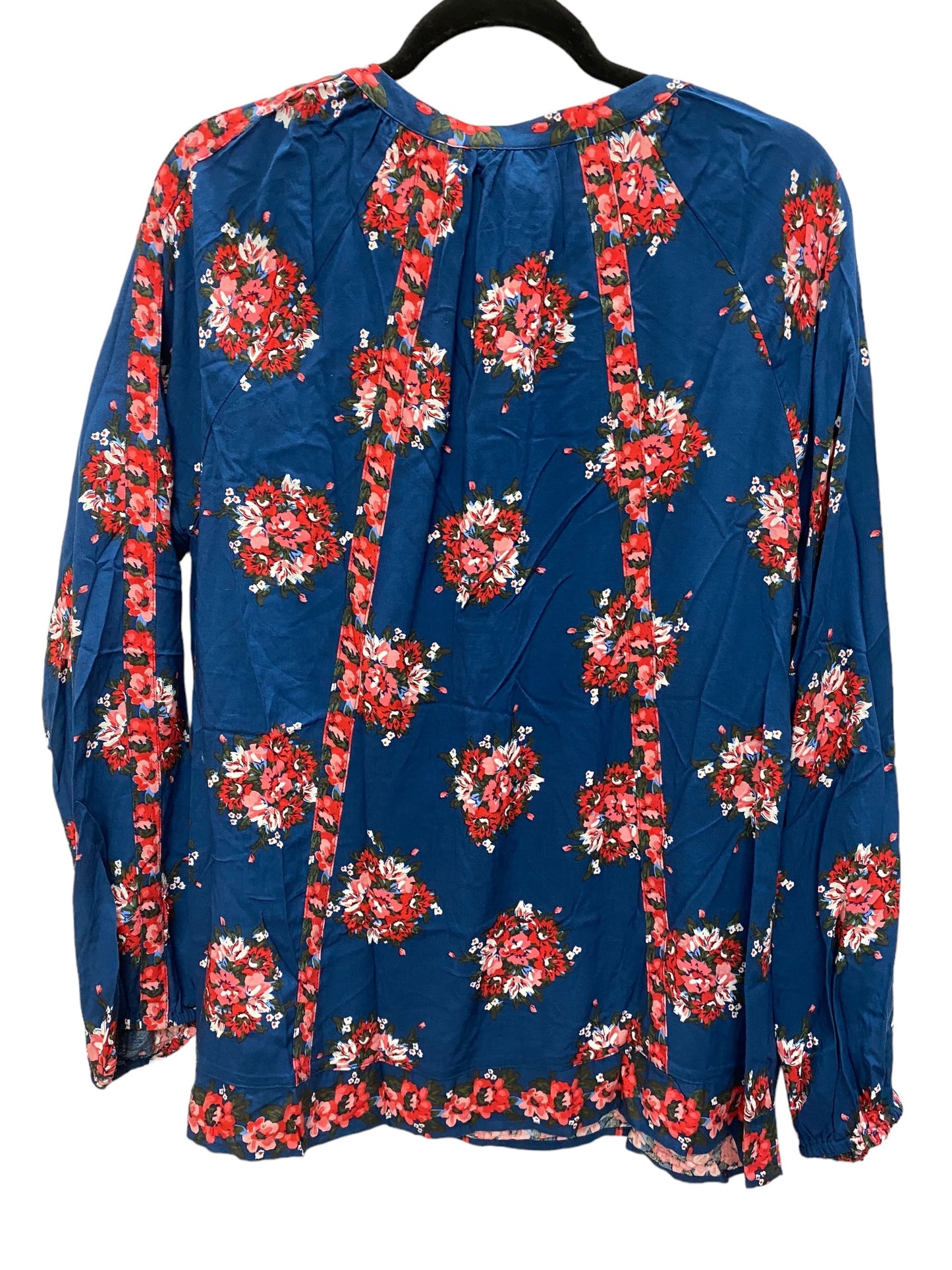 Top Long Sleeve By Matilda Jane In Blue, Size: L