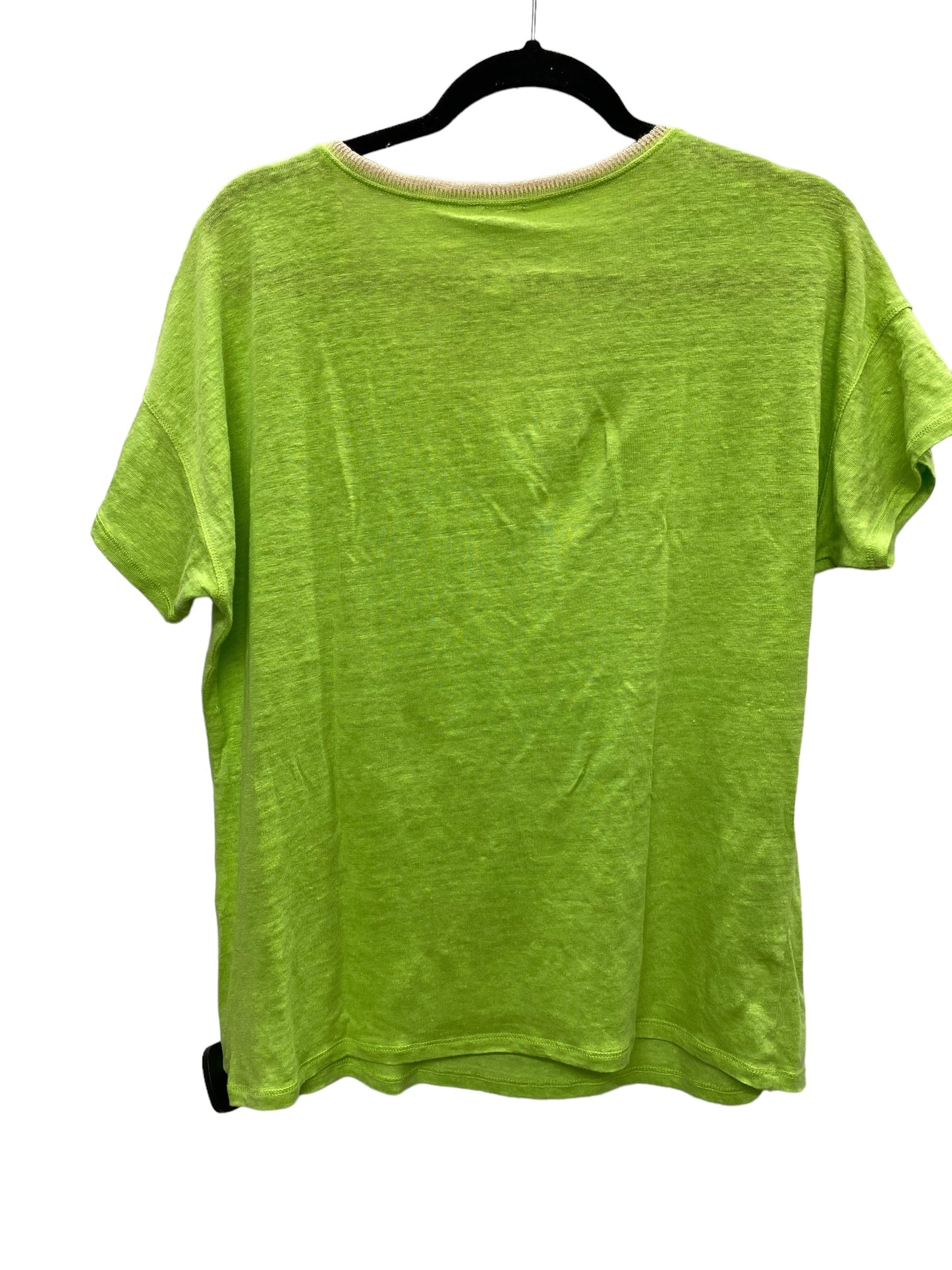 Top Short Sleeve By Chicos In Green, Size: 1