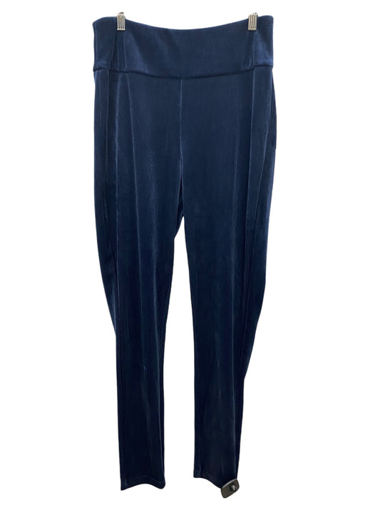 Pants Leggings By Wonderly In Blue, Size: L