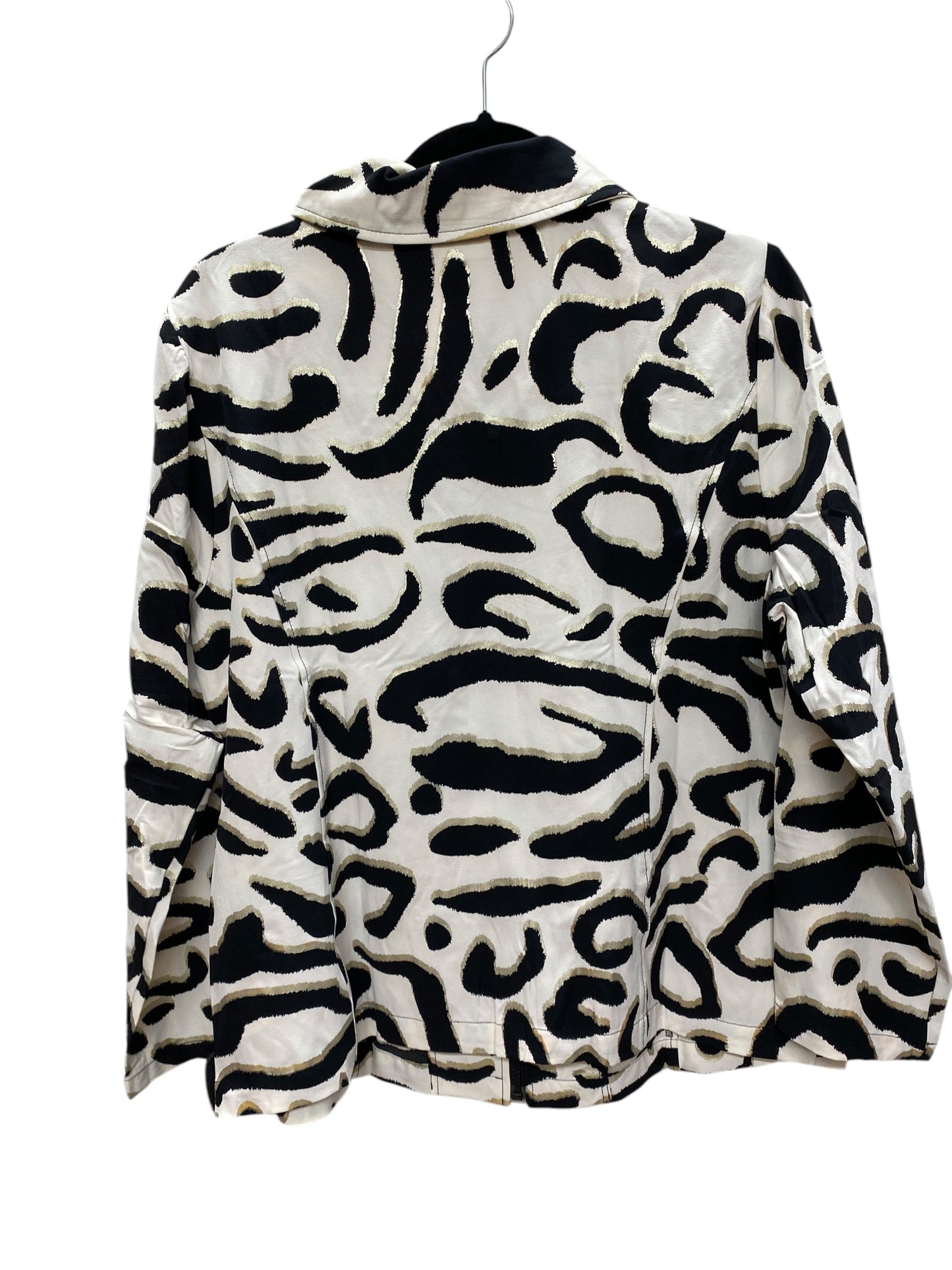 Jacket Other By Zenergy By Chicos In Animal Print, Size: L