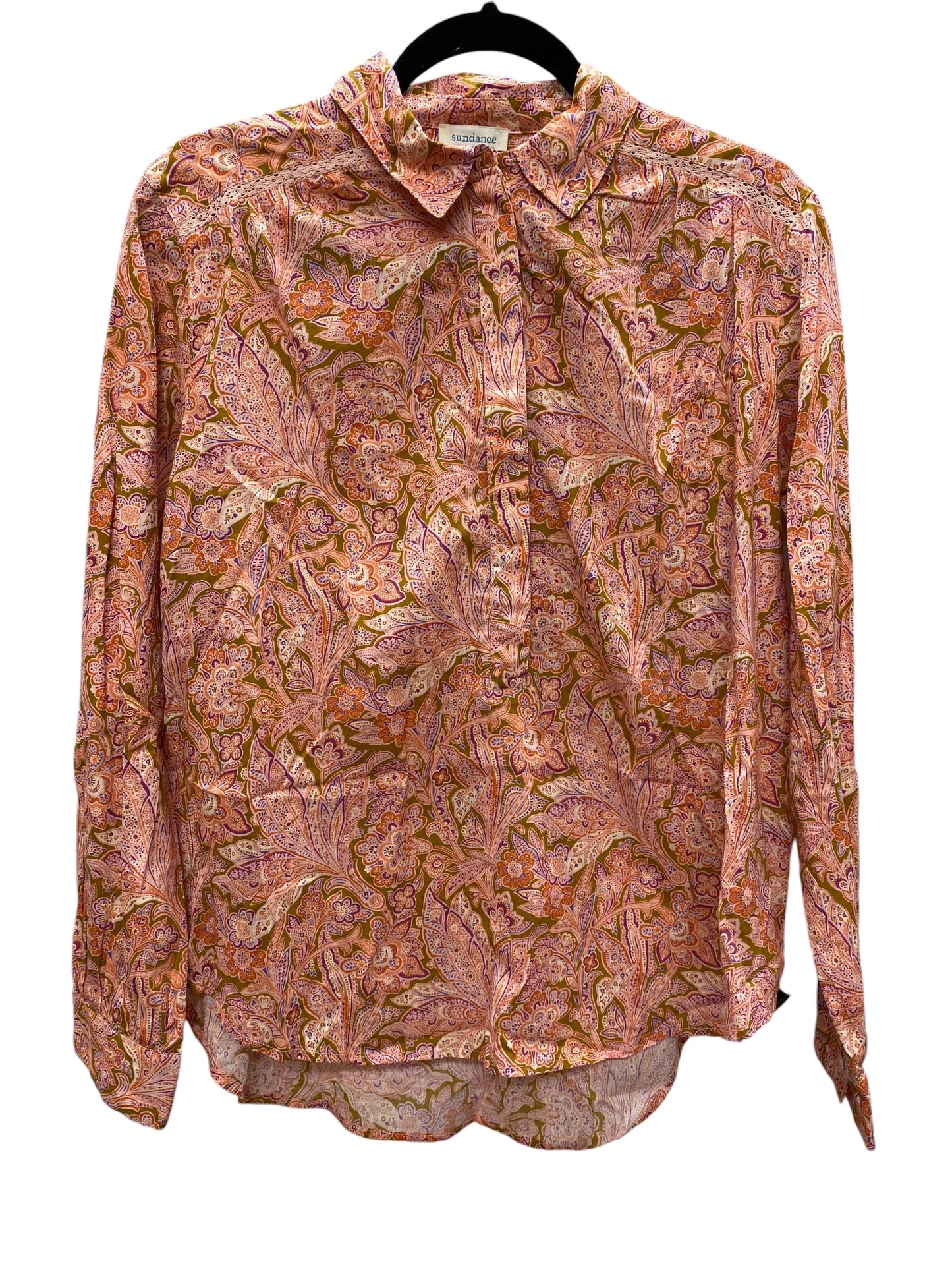 Top Long Sleeve By Sundance In Pink, Size: Xs