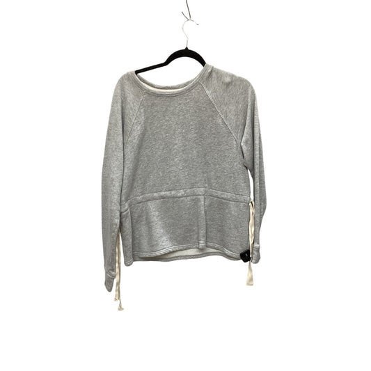 Sweatshirt Crewneck By Athleta In Grey, Size: M