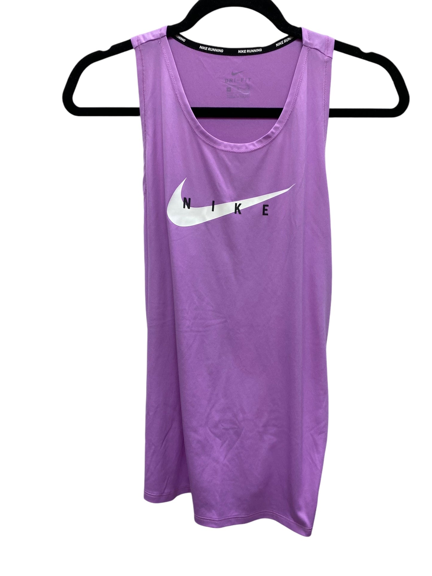 Athletic Tank Top By Nike Apparel In Purple, Size: M