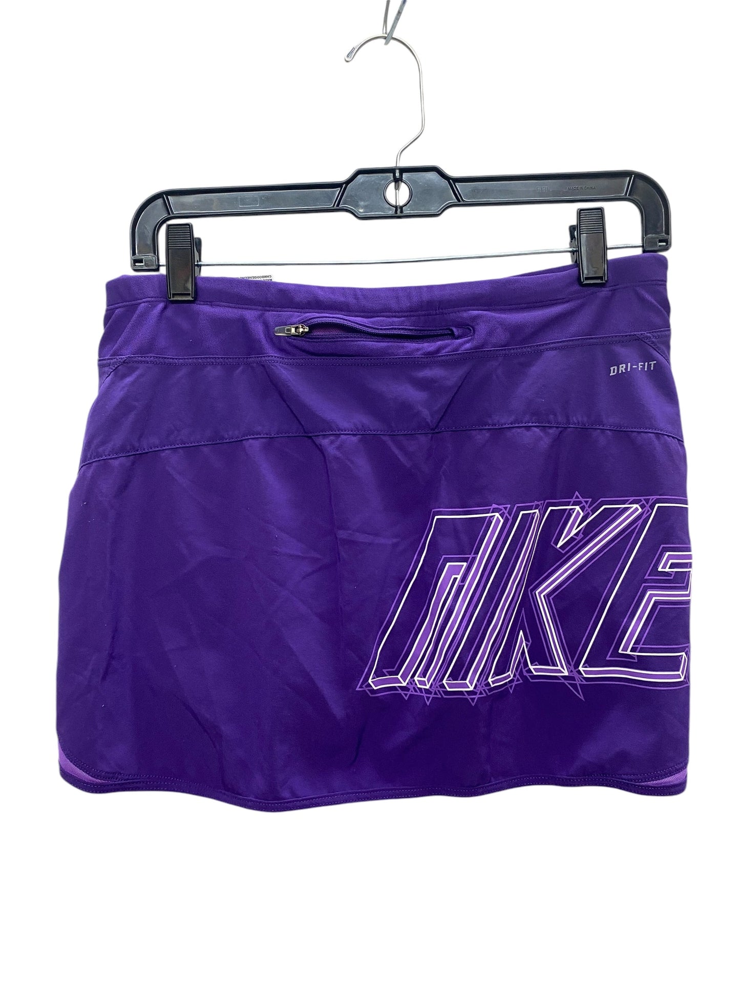 Athletic Skort By Nike Apparel In Purple, Size: M