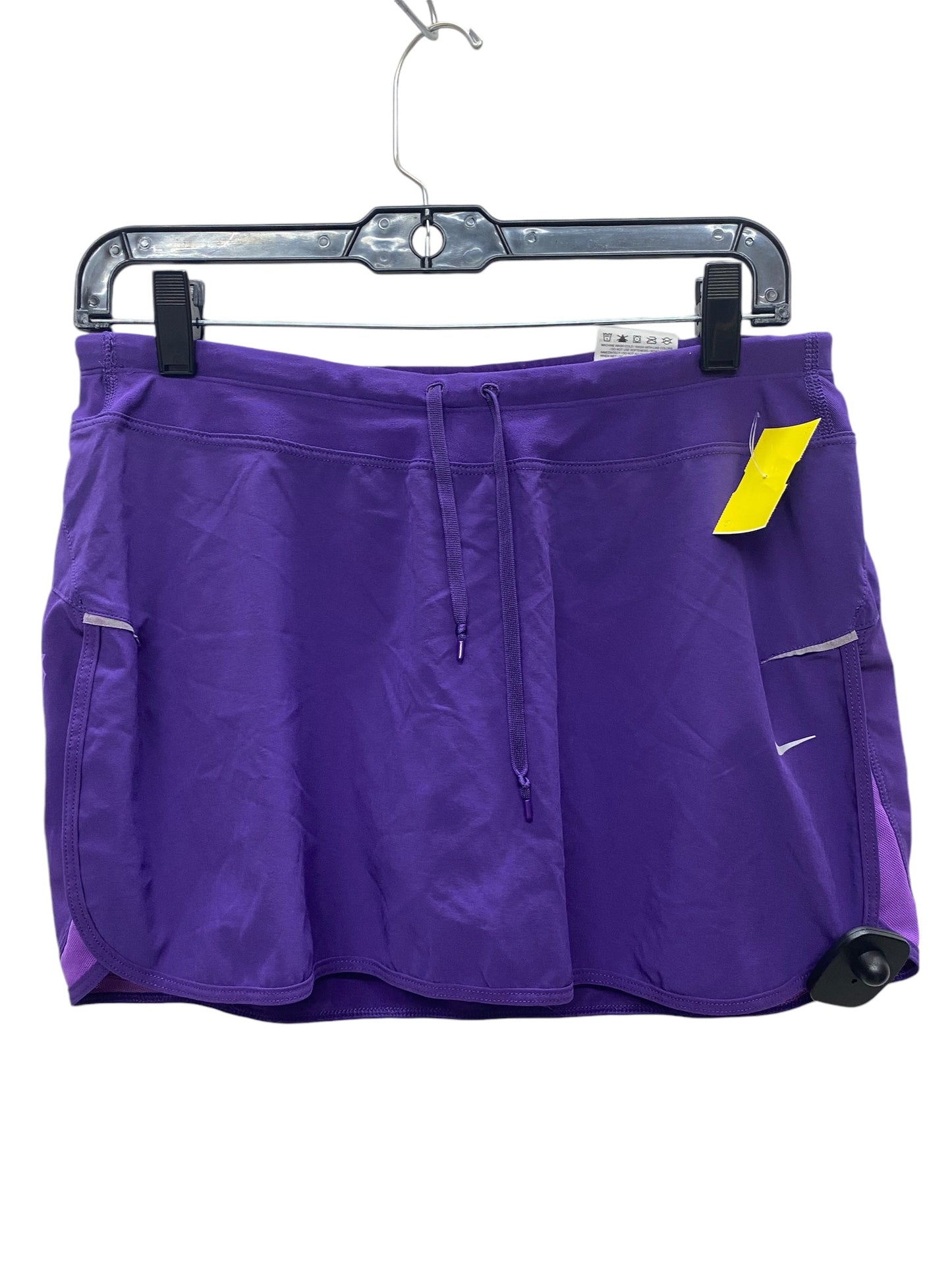 Athletic Skort By Nike Apparel In Purple, Size: M