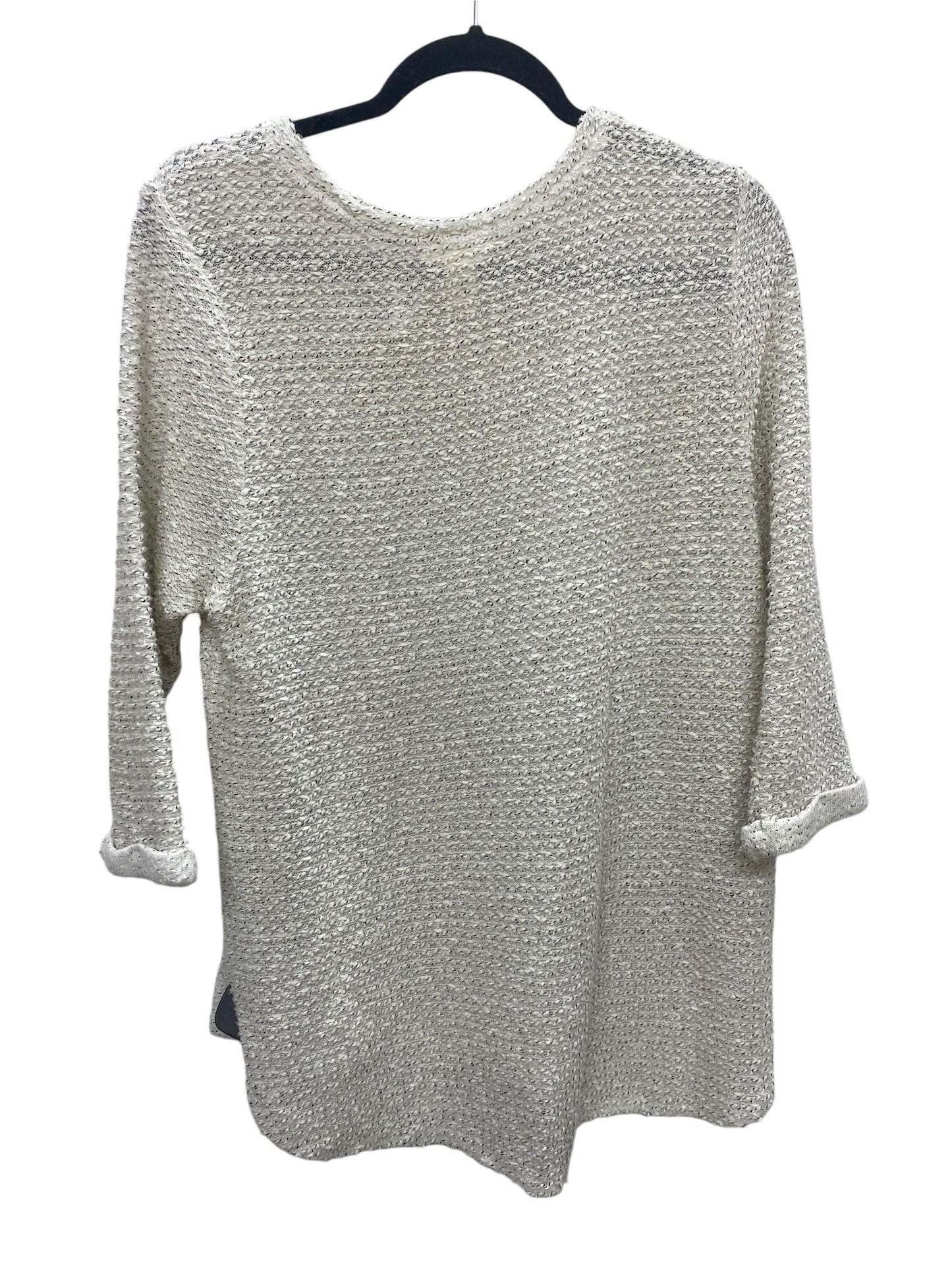 Sweater By H&m In Black & White, Size: L