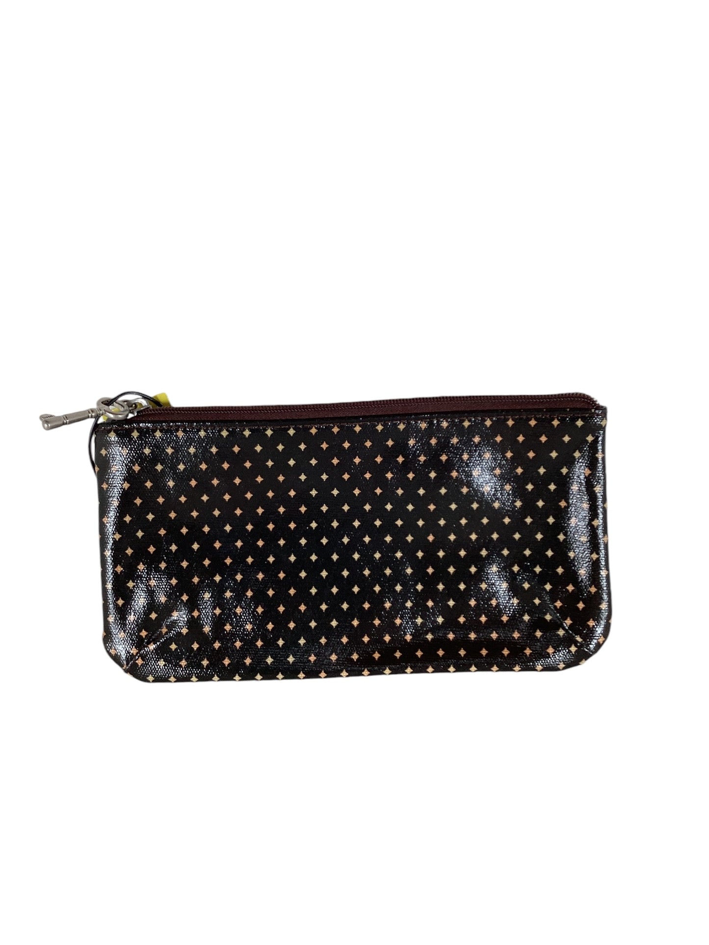 Makeup Bag By Fossil, Size: Small