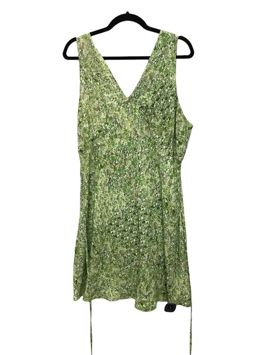 Green Dress Casual Short Wild Fable, Size Xl