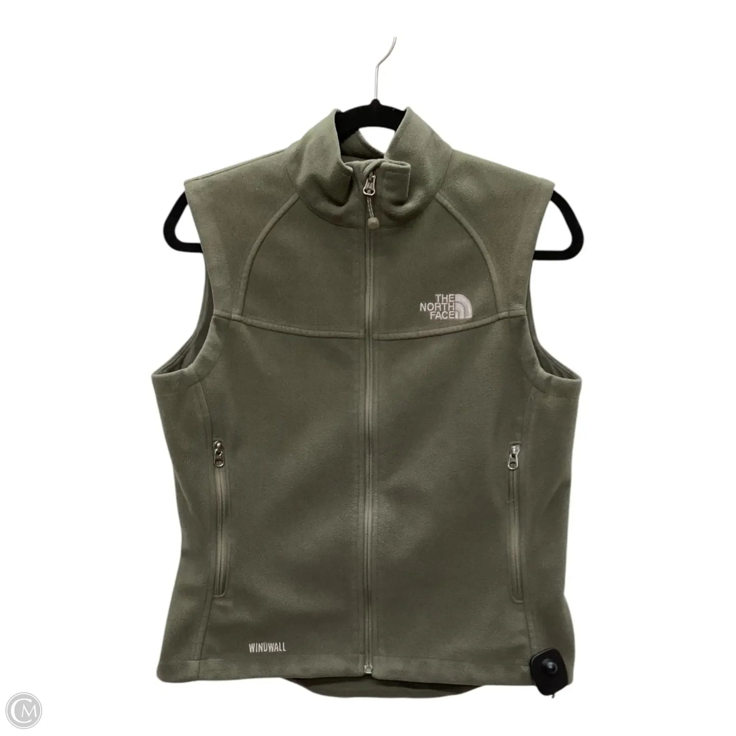 Vest Fleece By The North Face In Green, Size: M