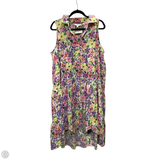 Dress Casual Midi By Umgee In Multi-colored, Size: Xl