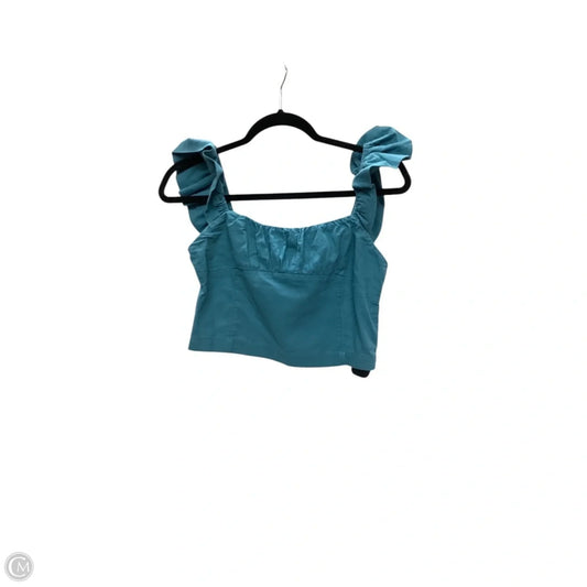 Top Sleeveless By Free People In Green, Size: S
