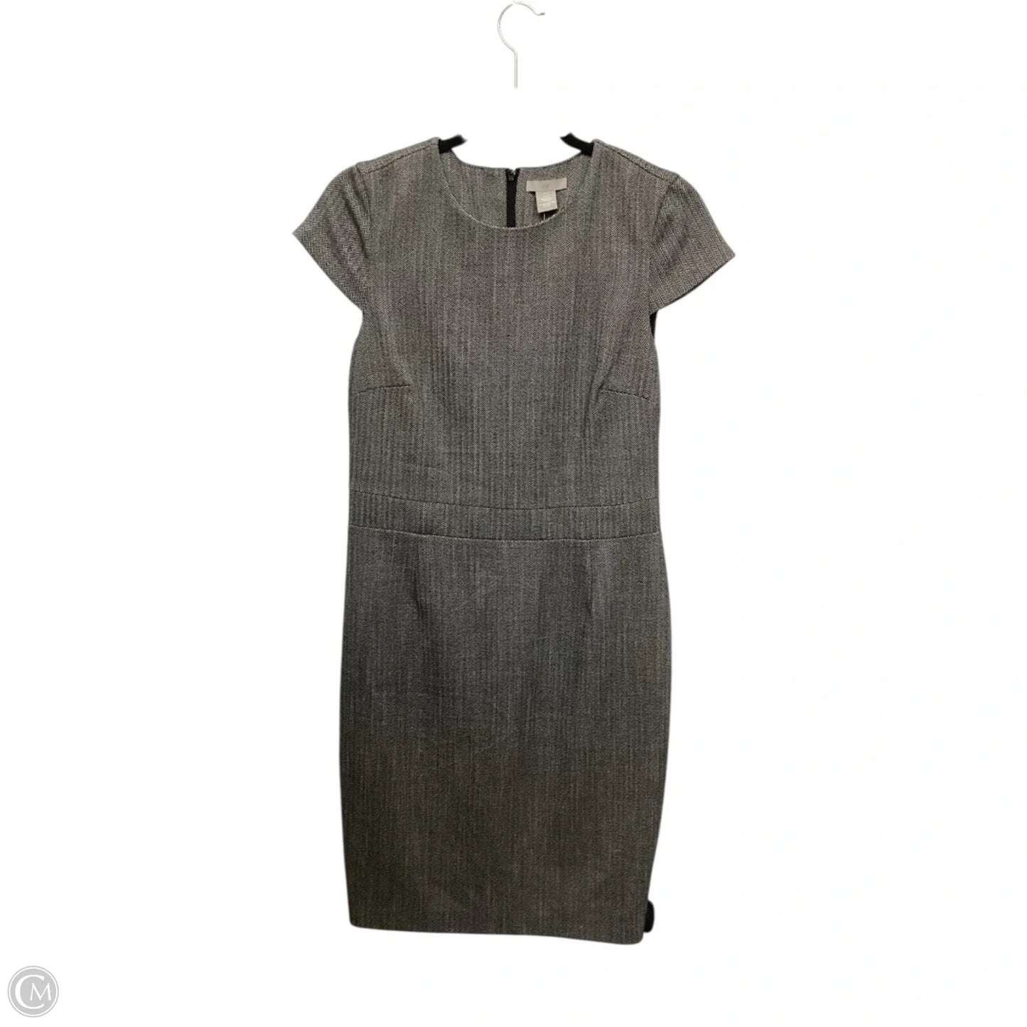 Dress Work By H&m In Grey, Size: 8