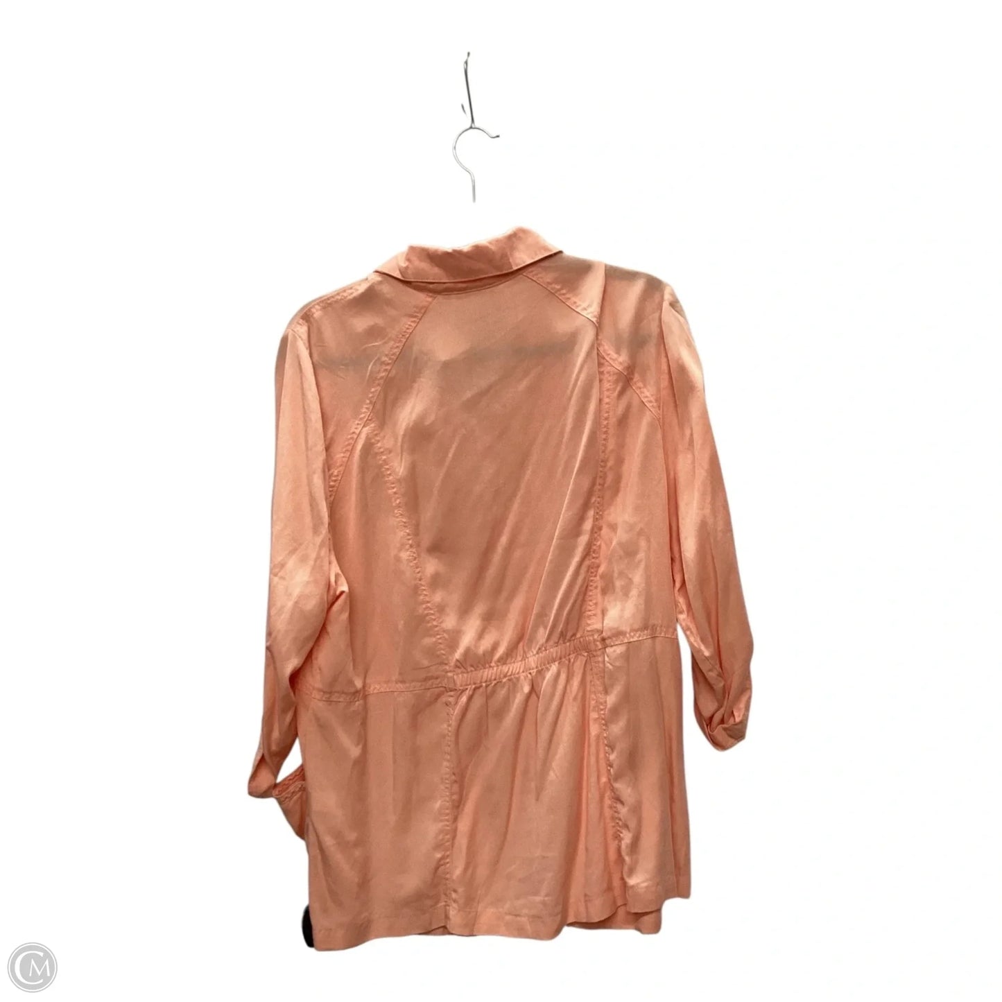 Top Long Sleeve By Chicos In Orange, Size: Xl