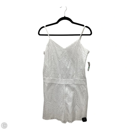 Romper By 1.state In White, Size: 8