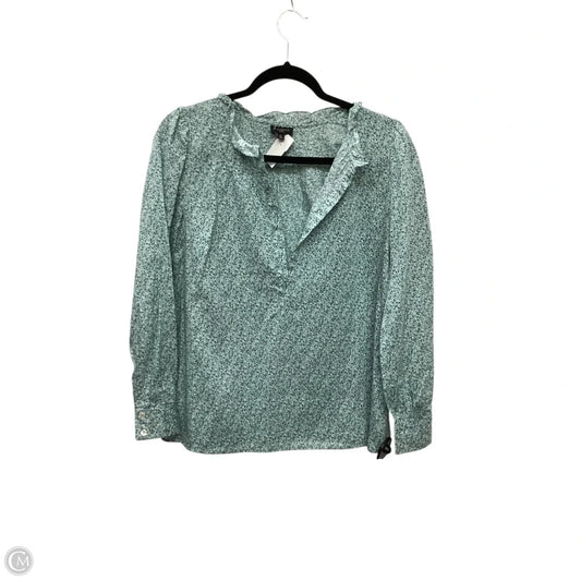 Top Long Sleeve By Talbots In Green, Size: Sp