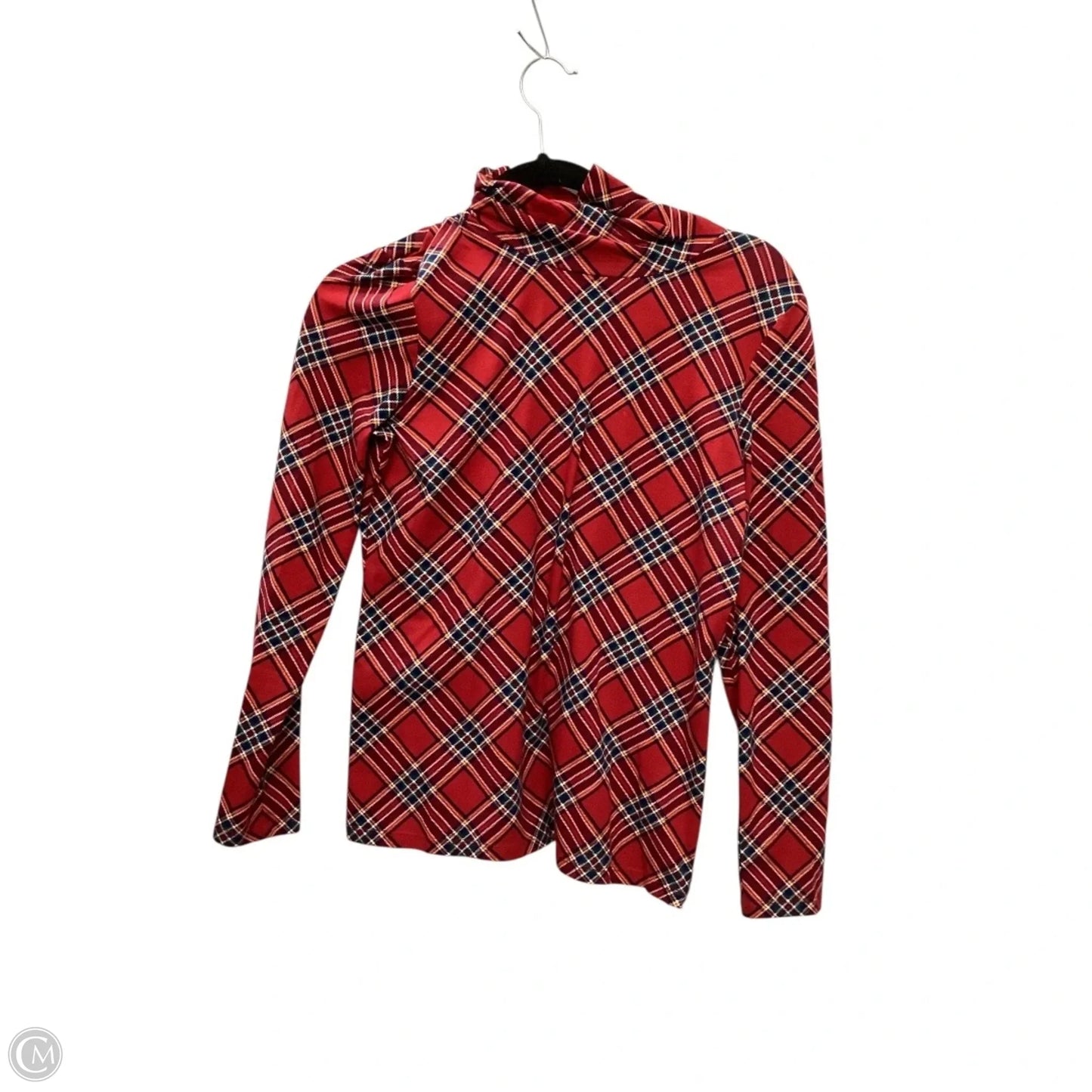 Top Long Sleeve By Talbots In Red, Size: Sp