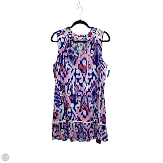 Dress Casual Short By Crown And Ivy In Blue, Size: L