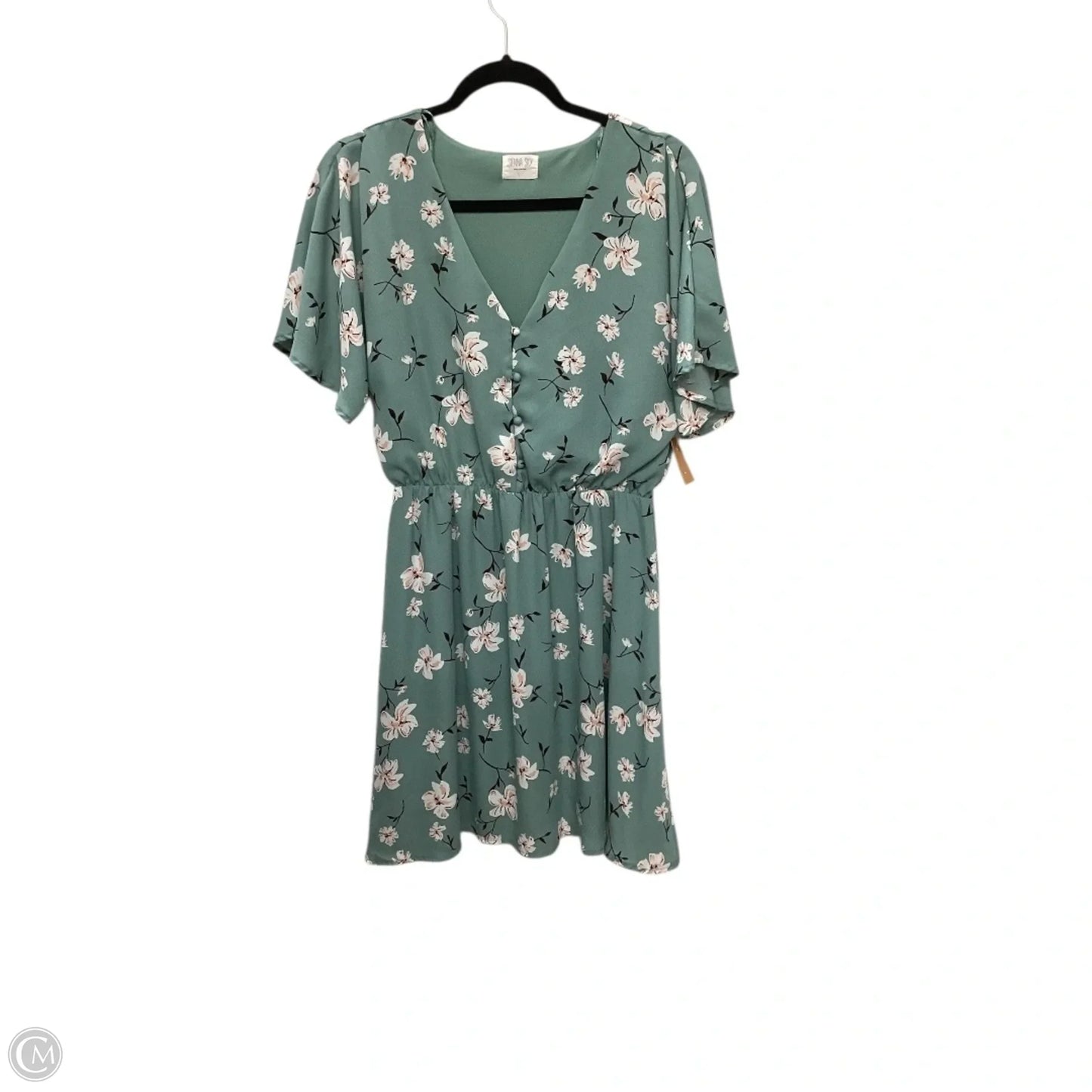 Dress Casual Short By Sienna Sky In Green, Size: L