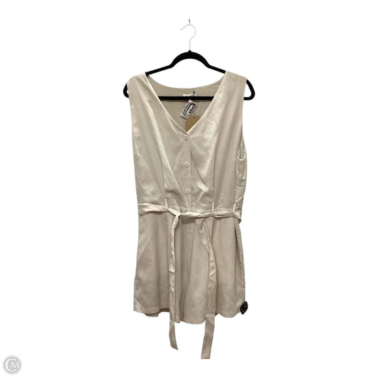 Romper By Kori America In Beige, Size: Xl