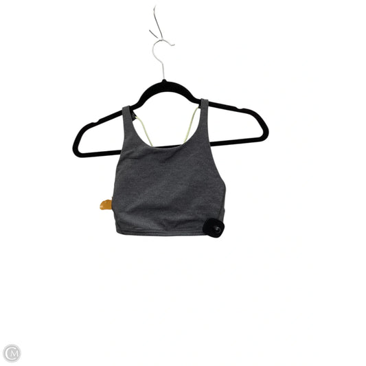 Athletic Bra By Lululemon In Grey, Size: 4