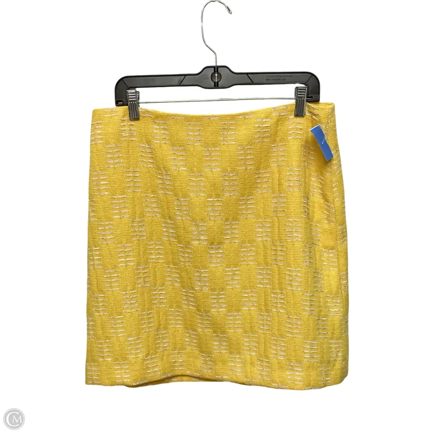 Skirt Mini & Short By Ann Taylor In Yellow, Size: 12