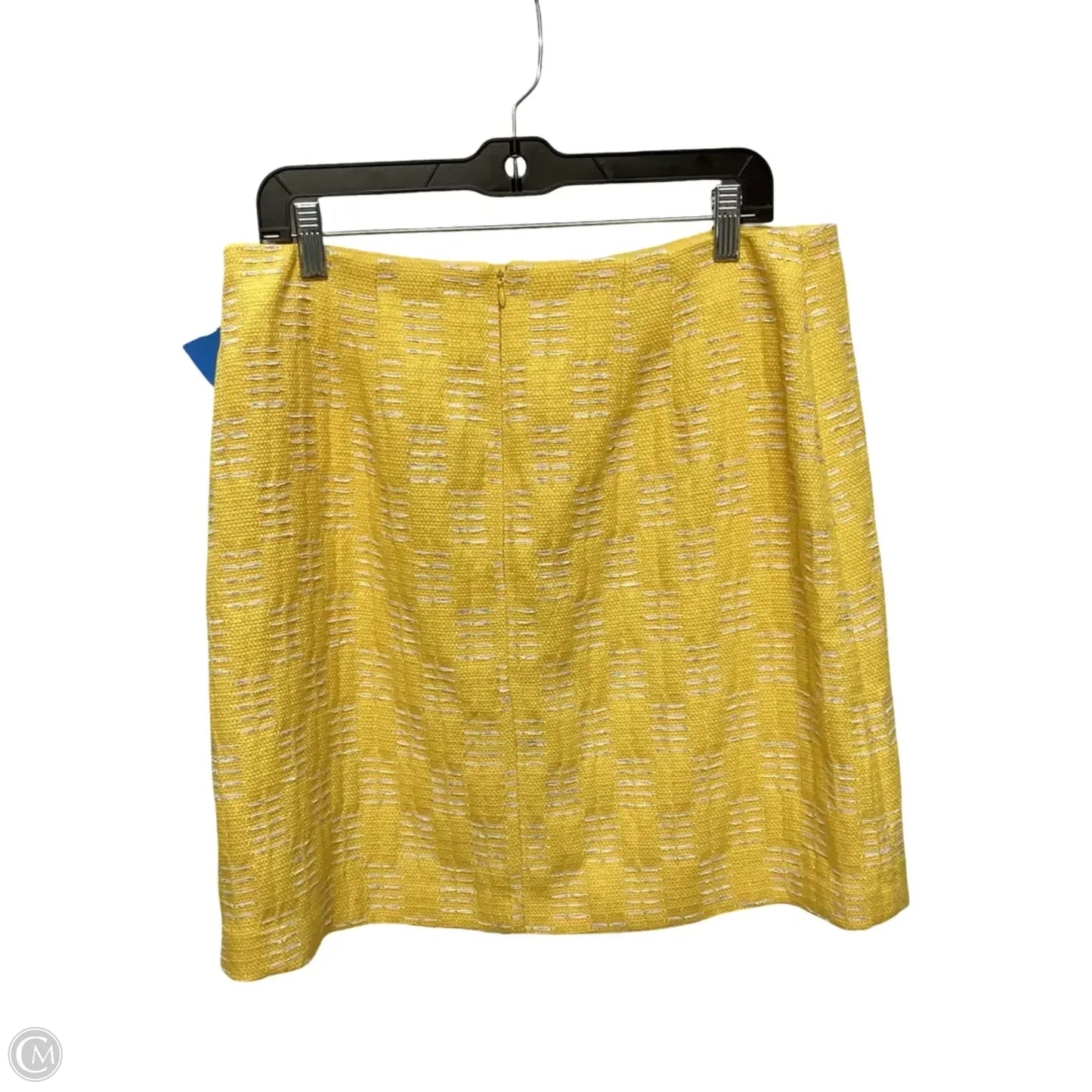 Skirt Mini & Short By Ann Taylor In Yellow, Size: 12