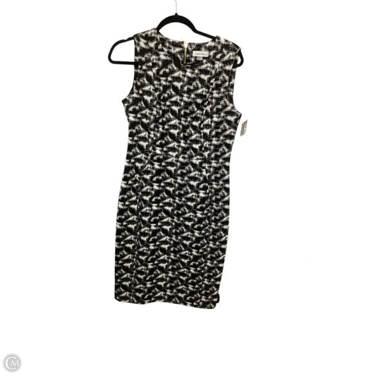 Dress Work By Calvin Klein In Black, Size: 10