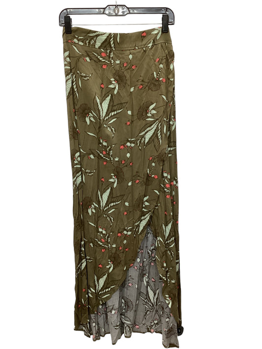 Green Skirt Maxi Express, Size M