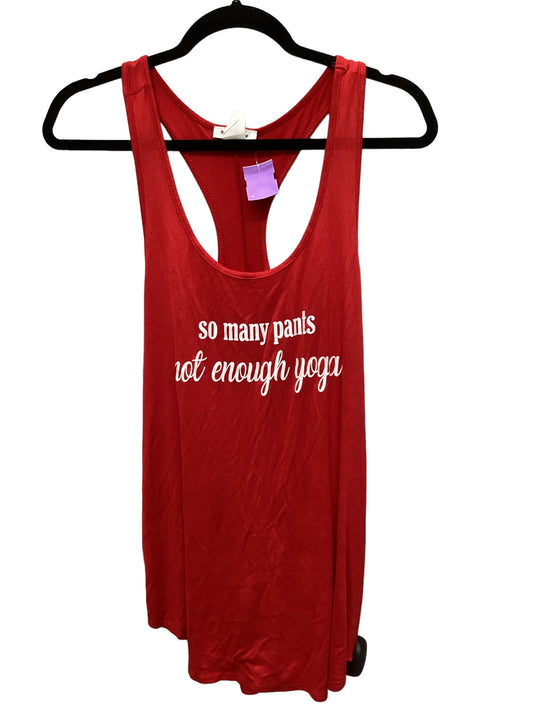 Athletic Tank Top By Clothes Mentor  Size: L
