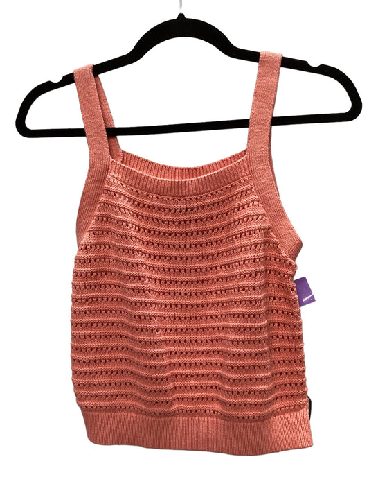 Coral Top Sleeveless Universal Thread, Size M
