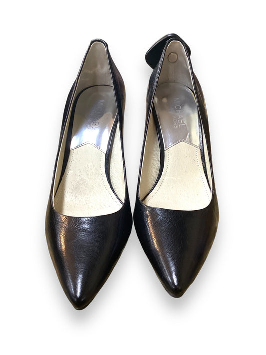 Black Shoes Heels Stiletto Michael By Michael Kors, Size 7.5