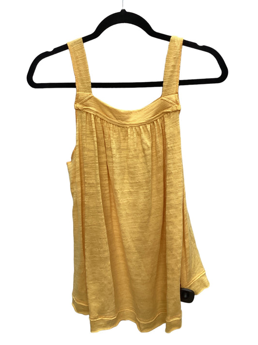 Yellow Top Sleeveless We The Free, Size S