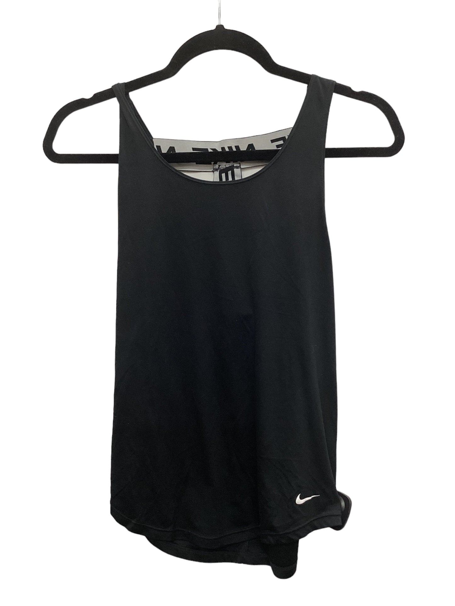 Black Athletic Tank Top Nike Apparel, Size S